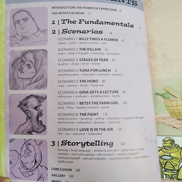 How to Draw Faces, Comic Strips and Sketchbook for Practice - Lot of 3 books - Picture 4 of 8